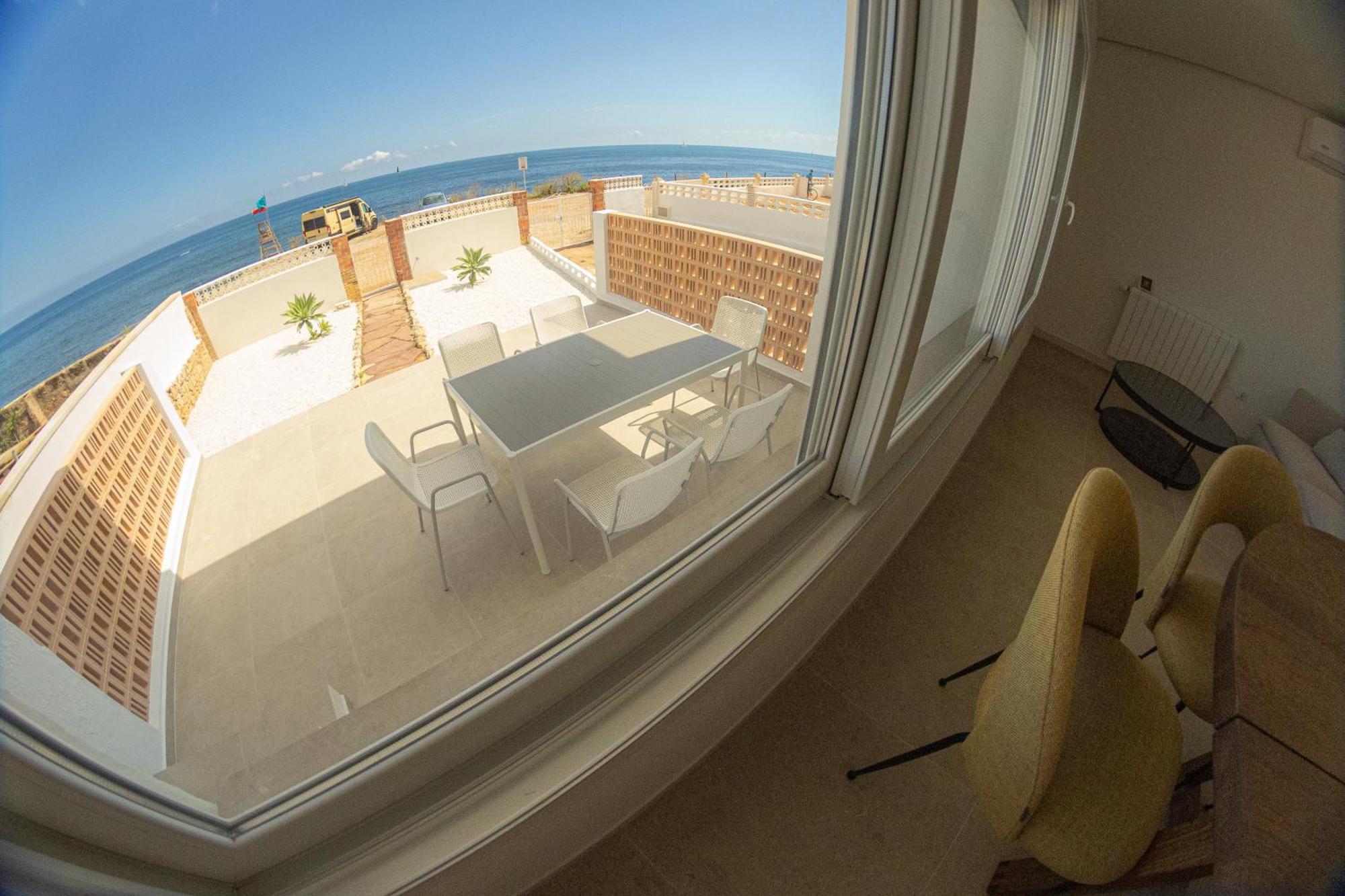 Vistas Y Terraza Panoramica Frente Al Mar En Denia, Las Rotas Екстер'єр фото